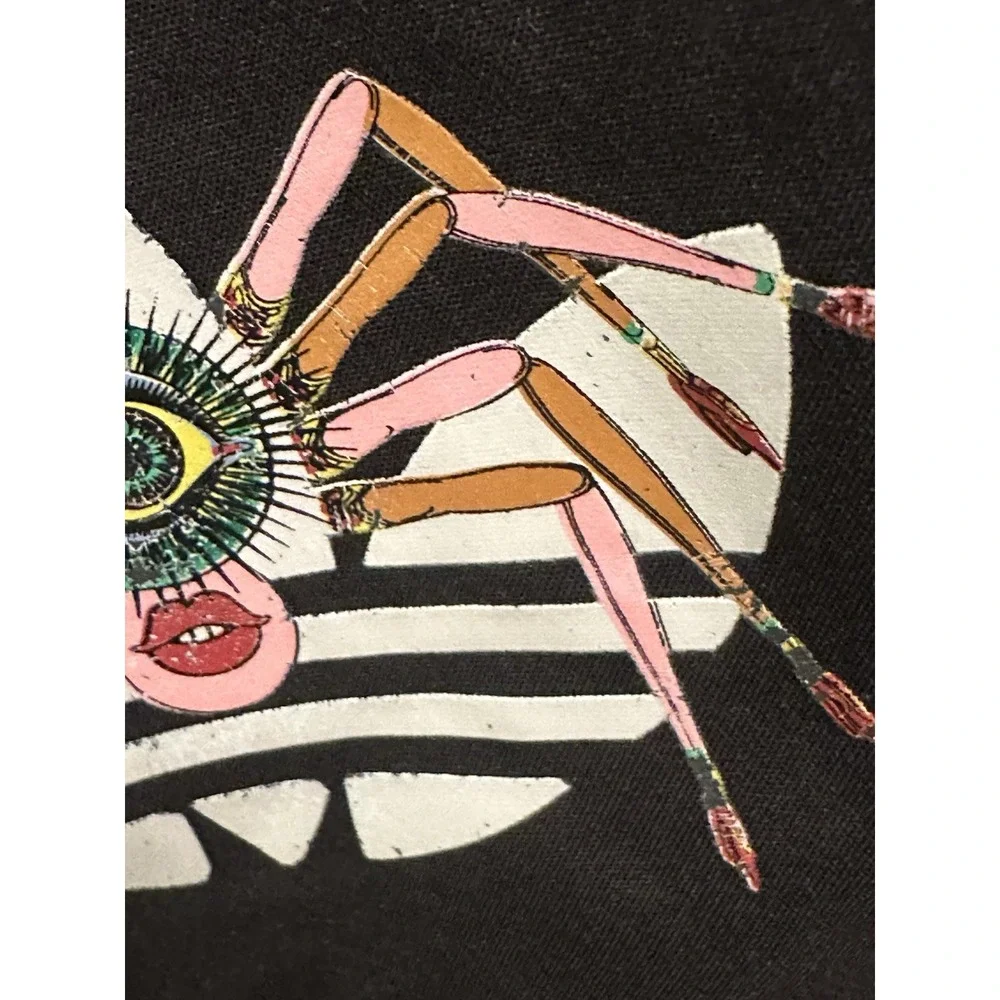 Adidas Limited Edition Short-Rare Embroidered Eye Patch Artist Collab (Tomaami)